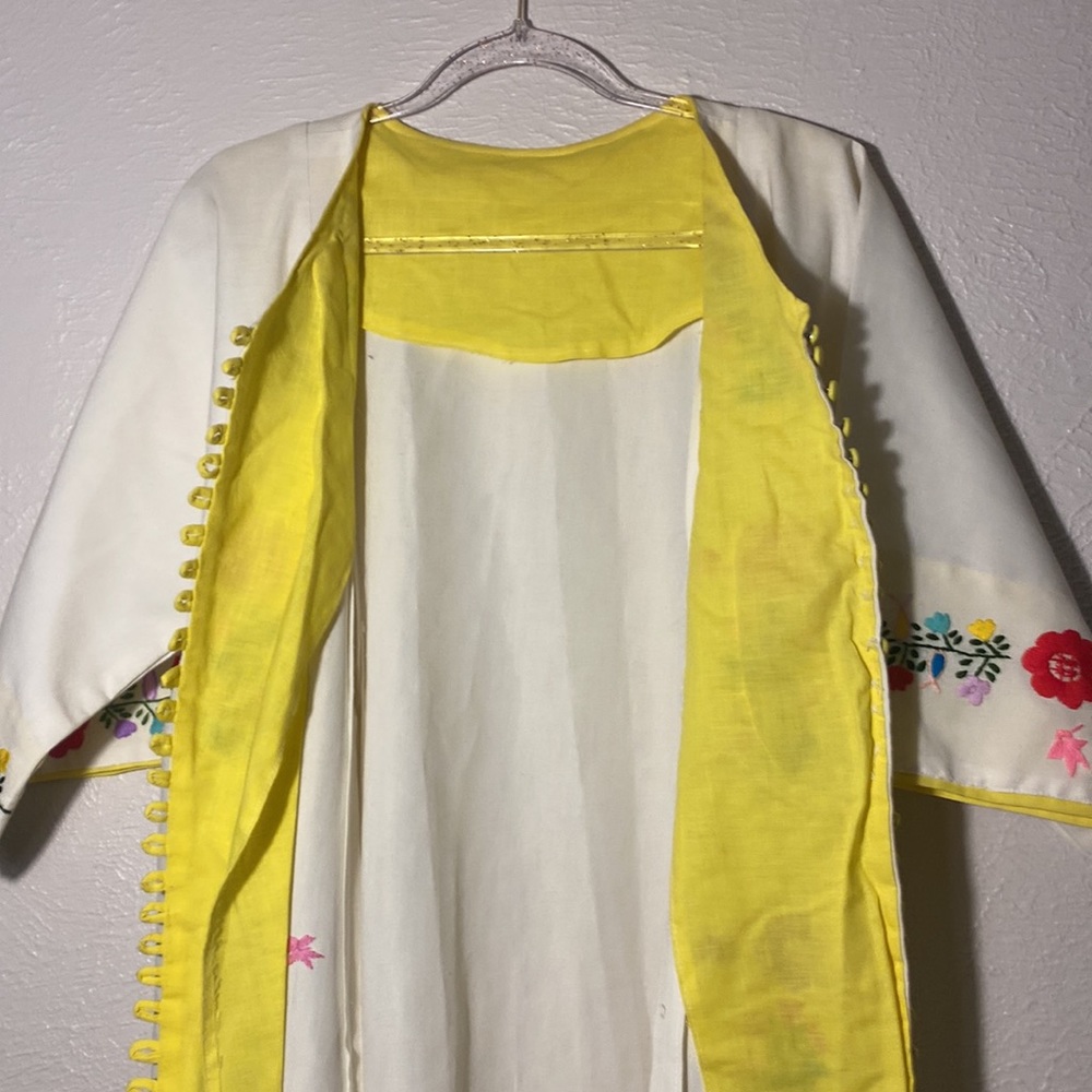 Ooak Authentic Vintage 60s Handmade Boho Wedding … - image 8